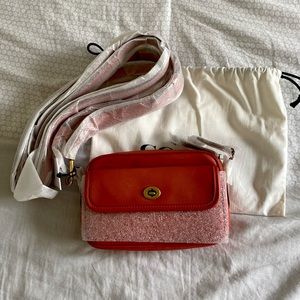 Coach Kip Turnlock Leather Crossbody